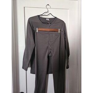 Base Layer Gray Mossy Oak Set Size Youth Medium